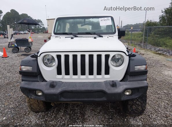 1C4HJXDN4MW791361 2021 JEEP WRANGLER UNLIMITED White Դիմացի տեսք