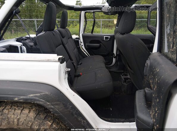 1C4HJXDN4MW791361 2021 JEEP WRANGLER UNLIMITED White VIN կոդի պիտակի տեսք