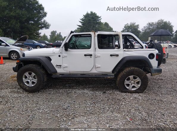 1C4HJXDN4MW791361 2021 JEEP WRANGLER UNLIMITED White Սալոնի 360 աստիճան տեսք