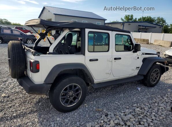 1C4HJXDN4NW232135 2022 JEEP WRANGLER White Tył prawy