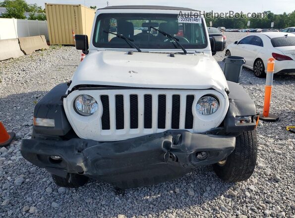 1C4HJXDN4NW232135 2022 JEEP WRANGLER White Widok z przodu