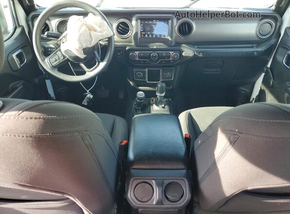1C4HJXDN4NW232135 2022 JEEP WRANGLER White Widok deski rozdzielczej