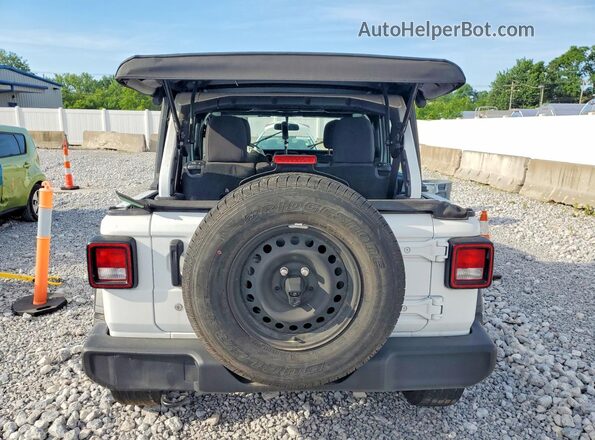 1C4HJXDN4NW232135 2022 JEEP WRANGLER White Widok z tyłu