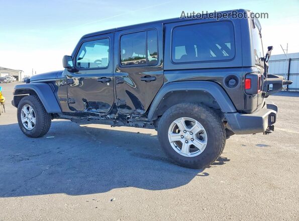 1C4HJXDN4PW589415 2023 JEEP WRANGLER Black Rear left