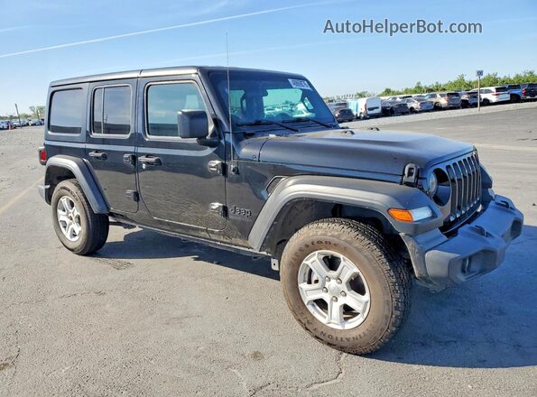 1C4HJXDN4PW589415 2023 JEEP WRANGLER Black Front right
