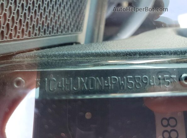 1C4HJXDN4PW589415 2023 JEEP WRANGLER Black 360 interior view