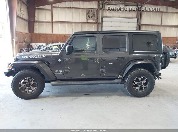 1C4HJXDN5KW636167 2019 JEEP WRANGLER UNLIMITED Gray 