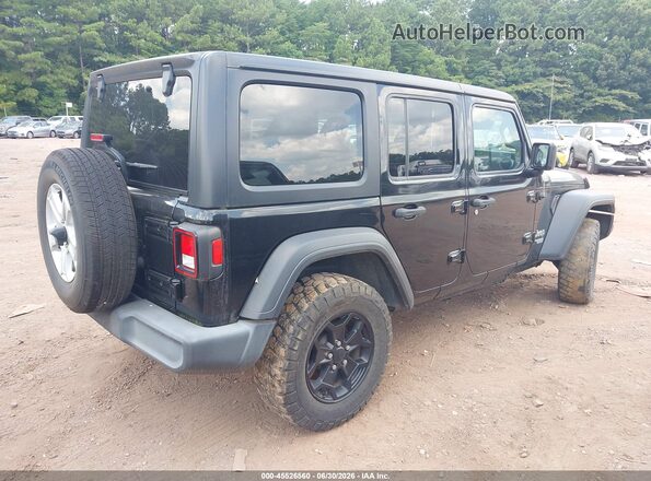 1C4HJXDN5LW115046 2020 JEEP WRANGLER UNLIMITED Black უკანა მარჯვენა