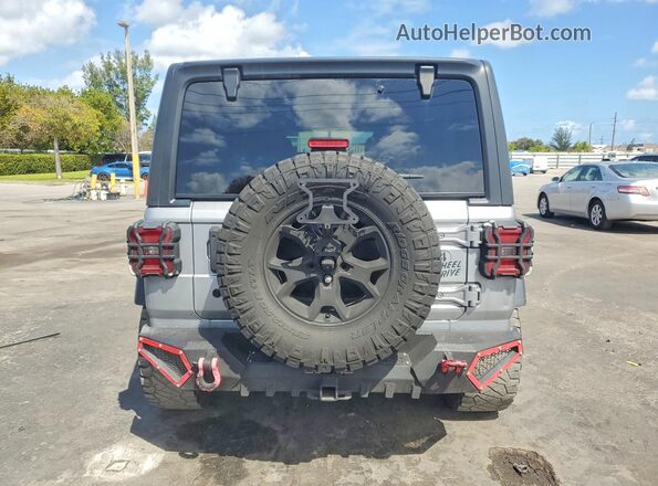 1C4HJXDN5LW171889 2020 JEEP WRANGLER Gray უკანა ხედი