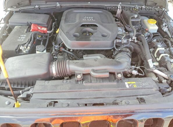 1C4HJXDN5LW171889 2020 JEEP WRANGLER Gray ძრავის განყოფილების ხედი