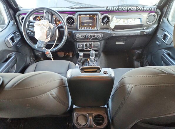 1C4HJXDN5LW195724 2020 JEEP WRANGLER Charcoal Widok deski rozdzielczej