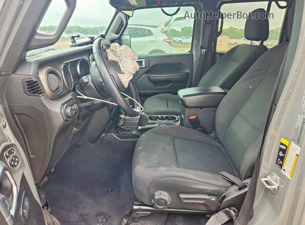 1C4HJXDN5LW329437 2020 JEEP WRANGLER Серый Вид салона спереди
