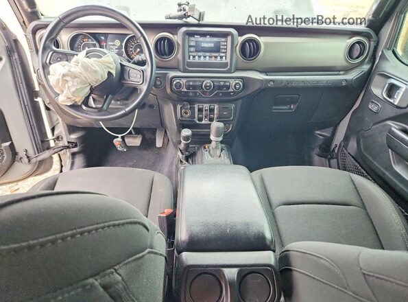 1C4HJXDN5LW329437 2020 JEEP WRANGLER Серый Вид панели приборов