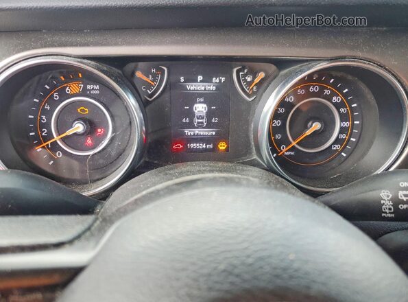 1C4HJXDN5MW549162 2021 JEEP WRANGLER Green Widok zestawu wskaźników