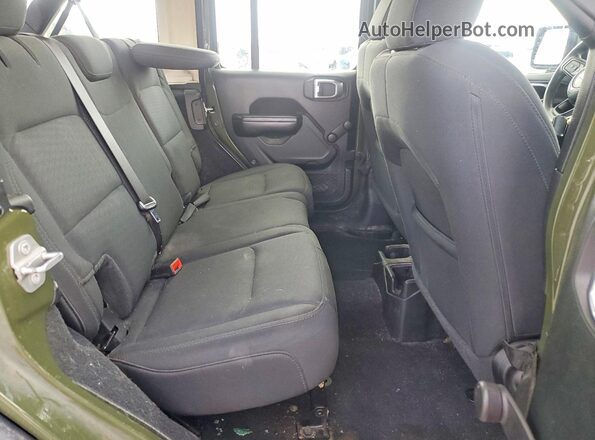 1C4HJXDN5MW549162 2021 JEEP WRANGLER Green Widok tylnych siedzeń