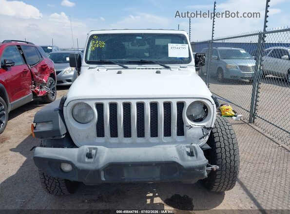 1C4HJXDN5MW630775 2021 JEEP WRANGLER UNLIMITED Белый Вид задней части салона