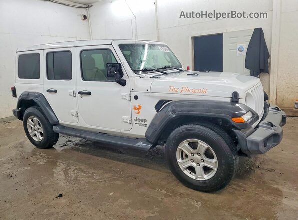 1C4HJXDN5MW636446 2021 JEEP WRANGLER White წინა მარჯვენა
