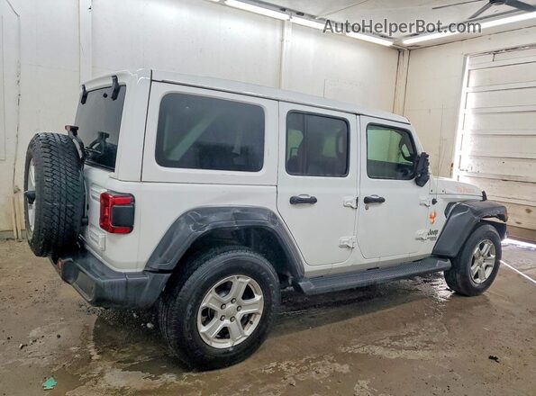 1C4HJXDN5MW636446 2021 JEEP WRANGLER White უკანა მარჯვენა