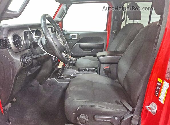 1C4HJXDN5MW645504 2021 JEEP WRANGLER Red Սալոնի դիմացի տեսք