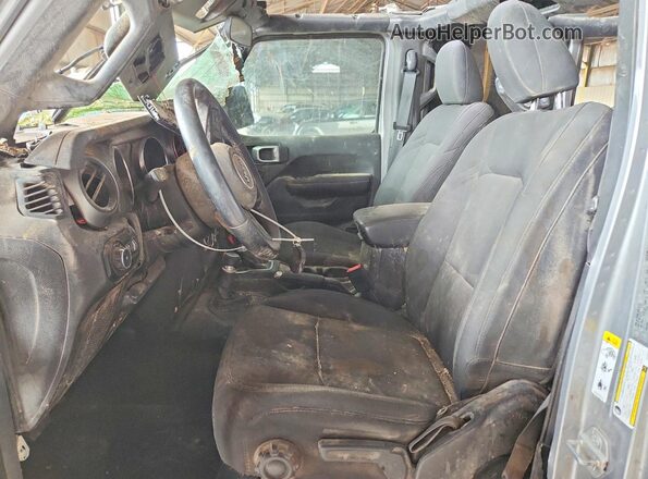 1C4HJXDN6JW142415 2018 JEEP WRANGLER Silver Սալոնի դիմացի տեսք
