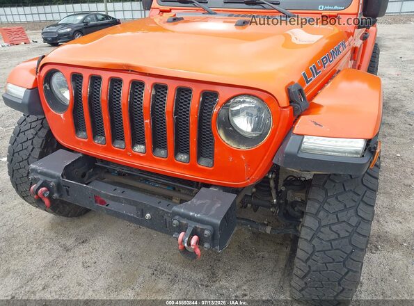 1C4HJXDN6JW196863 2018 JEEP WRANGLER UNLIMITED Orange წინა ხედი