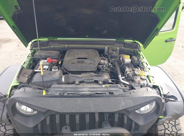 1C4HJXDN6JW237248 2018 JEEP WRANGLER UNLIMITED Green Widok z tyłu
