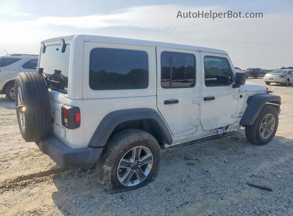 1C4HJXDN6LW351284 2020 JEEP WRANGLER White Задня права чверть