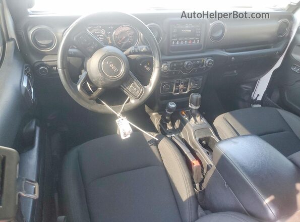 1C4HJXDN6LW351284 2020 JEEP WRANGLER White Вид панелі приладів