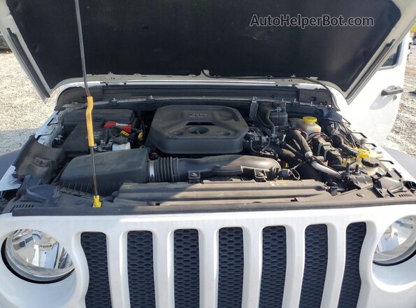 1C4HJXDN6LW351284 2020 JEEP WRANGLER White Вид задньої частини салону