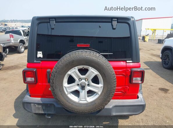 1C4HJXDN7KW594665 2019 JEEP WRANGLER UNLIMITED Red 