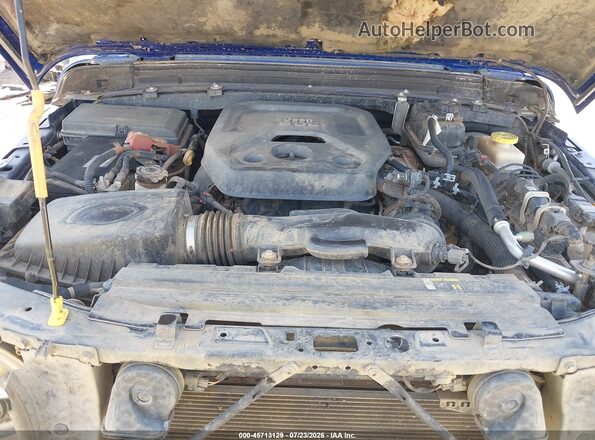 1C4HJXDN7LW225385 2020 JEEP WRANGLER UNLIMITED Blue Vista trasera
