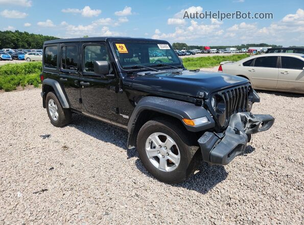 1C4HJXDN7MW701622 2021 JEEP WRANGLER Black Առջևի աջ