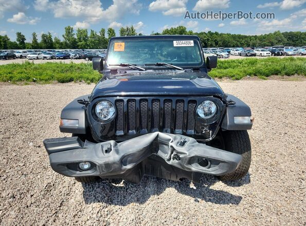 1C4HJXDN7MW701622 2021 JEEP WRANGLER Black Դիմացի տեսք