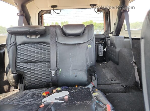 1C4HJXDN7MW701622 2021 JEEP WRANGLER Black Հետևի նստատեղերի տեսք