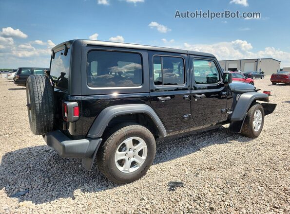 1C4HJXDN7MW701622 2021 JEEP WRANGLER Black Հետևի աջ