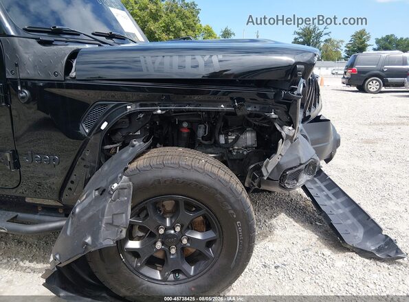 1C4HJXDN7NW278168 2022 JEEP WRANGLER UNLIMITED Black Widok z przodu