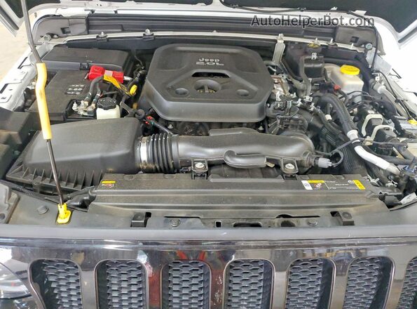 1C4HJXDN7PW522775 2023 JEEP WRANGLER White Engine compartment view