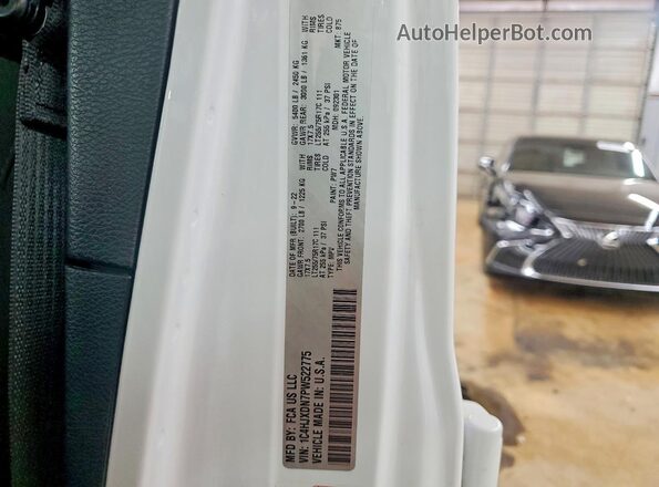 1C4HJXDN7PW522775 2023 JEEP WRANGLER White VIN sticker view