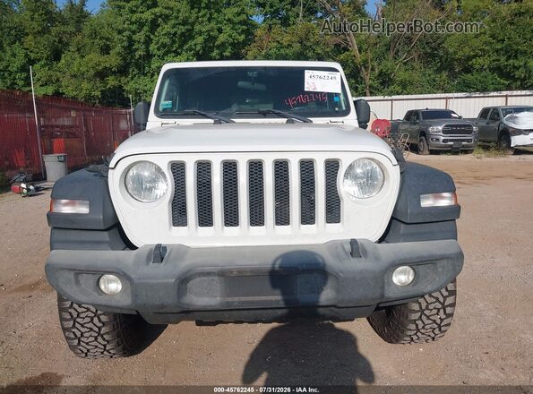 1C4HJXDN8JW199067 2018 JEEP WRANGLER UNLIMITED Белый Вид щитка приборов
