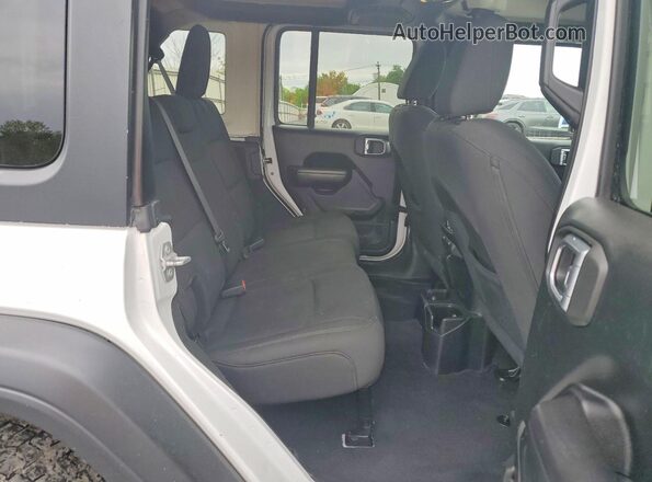 1C4HJXDN8KW593119 2019 JEEP WRANGLER White Rear interior view