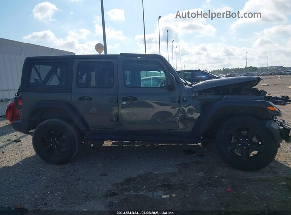 1C4HJXDN8LW145352 2020 JEEP WRANGLER UNLIMITED Gray Панорамний вид салону 360°