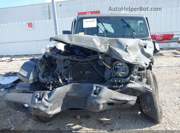 1C4HJXDN8LW145352 2020 JEEP WRANGLER UNLIMITED Gray Вид задньої частини салону