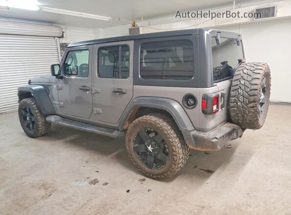 1C4HJXDN8LW198309 2020 JEEP WRANGLER Gray უკანა მარცხენა
