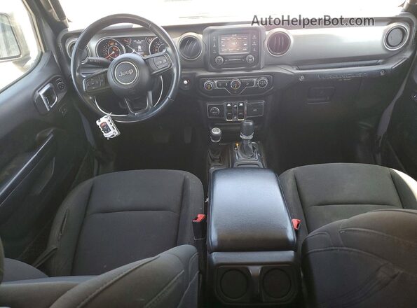 1C4HJXDN8LW198309 2020 JEEP WRANGLER Gray წინა პანელის ხედი