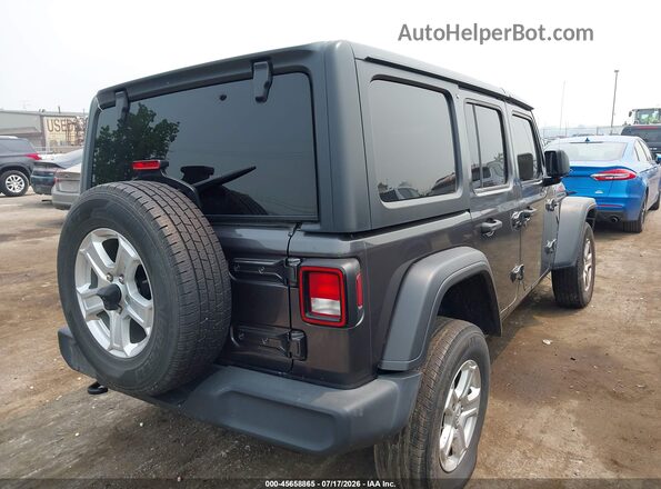 1C4HJXDN8MW625649 2021 JEEP WRANGLER UNLIMITED Gray Задня права чверть