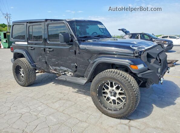1C4HJXDN8MW783649 2021 JEEP WRANGLER Black Front right