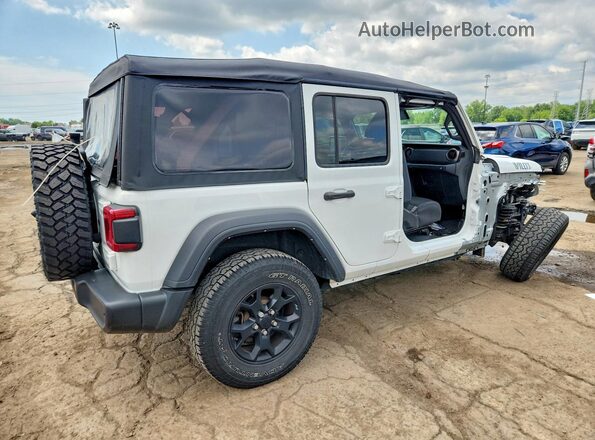 1C4HJXDN8PW568454 2023 JEEP WRANGLER White Tył prawy