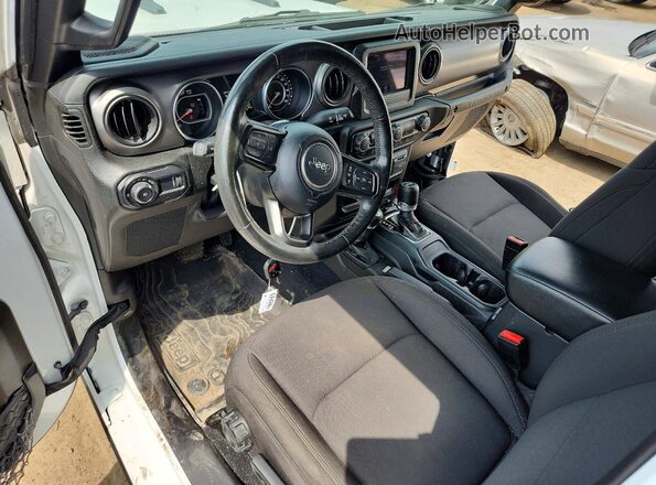 1C4HJXDN8PW568454 2023 JEEP WRANGLER White Widok deski rozdzielczej