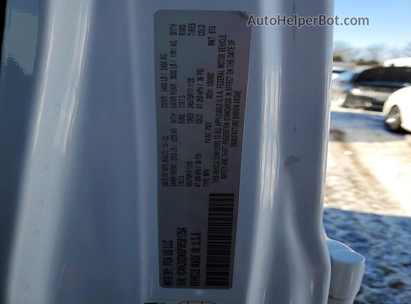 1C4HJXDN8PW581754 2023 JEEP WRANGLER Белый Вид наклейки с VIN-кодом