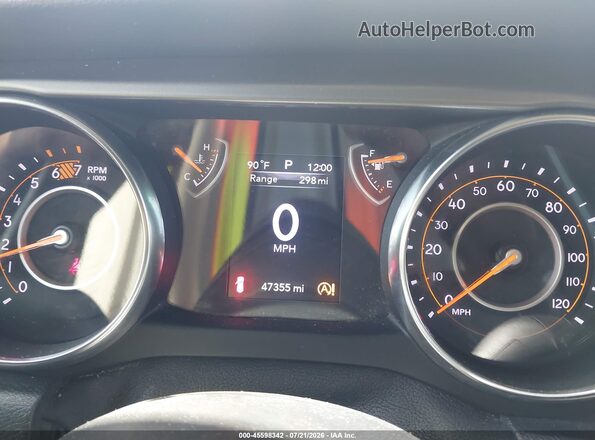 1C4HJXDN9LW106477 2020 JEEP WRANGLER UNLIMITED Gray Widok tylnych siedzeń
